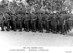BM 4 Chambarand - 1945 8 Mai_Antibes  - Col. Emile Gauthier