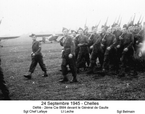 1945 24Septembre Chelles BM4 2è Cie - Fonds E. Gauthier