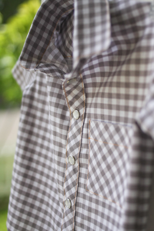 gingham sketchbook shirt