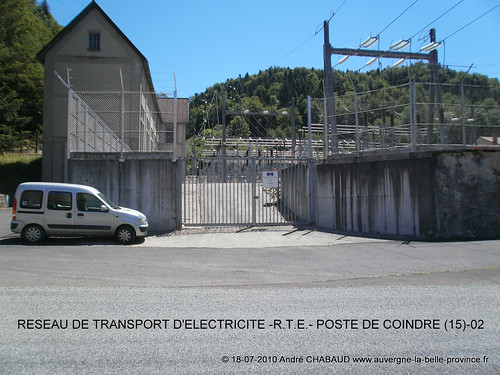 2010-07-18-DEPART DU RESEAU DE TRANSPORT D'ELECTRICITE - RTE - POSTE DE COINDRE (15)-02