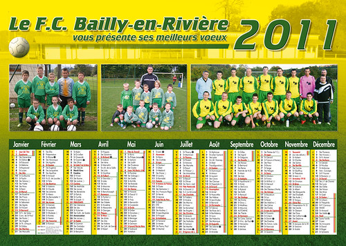 FCB calendrier 2011