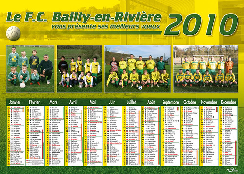 FCB calendrier 2010