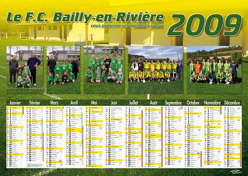 FCB Calendrier 2009