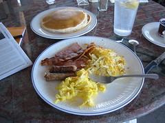 Breakfast at El Monte Airport