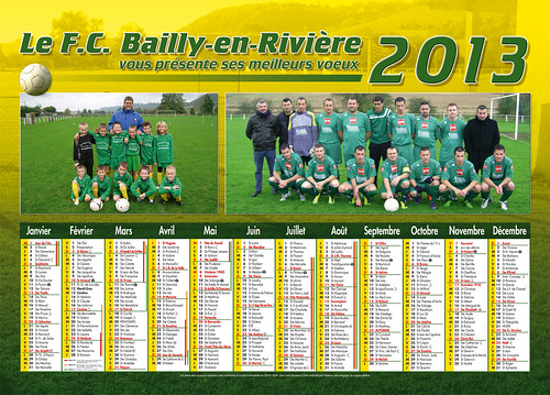 FCB calendrier 2013