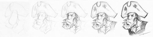 Croquis pirate couleurs 02