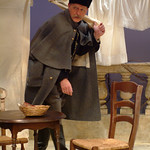 Jonathan Weir (Maj. Paul Petkoff) in ARMS AND THE MAN at Writers Theatre.
