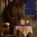 Timothy Edward Kane (Captain Bluntschli) in ARMS AND THE MAN at Writers Theatre.