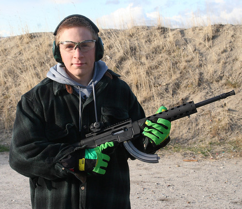 Dallin with SR-22 & Aimpoint Micro H-1
