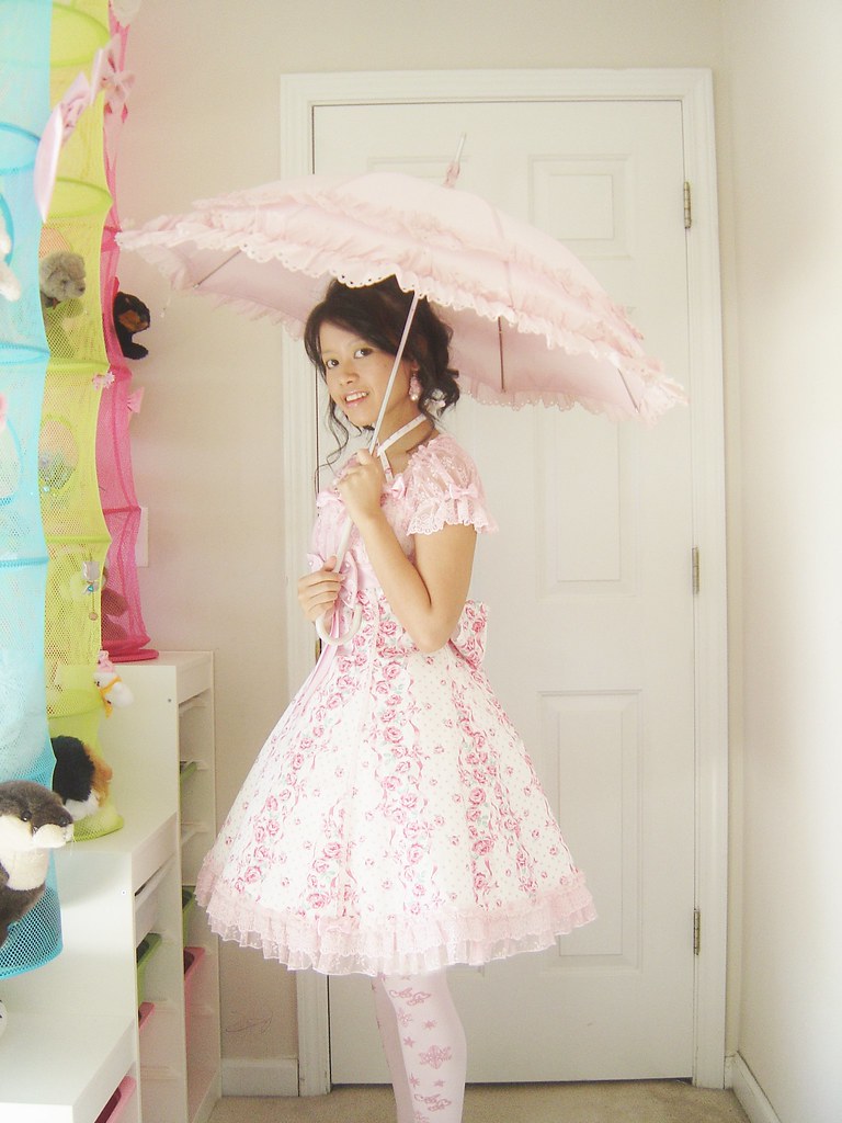Hime Sweet Lolita Angelic Pretty Lady Rose whipcreambunn