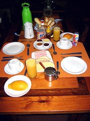 El desayuno en Casa Aurea