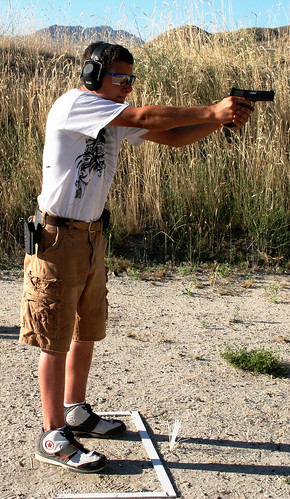 Cody shooting Kimber 1