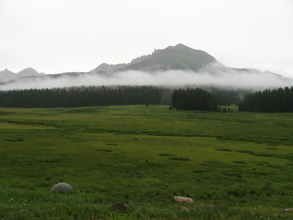San Juan Skyway, S.R. 145 Near Lizard Head Pass, Colorado