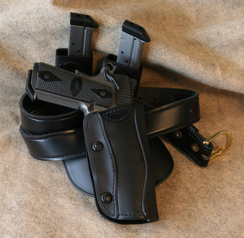 Kimber in Safariland rig - holster, belt, mag pouches