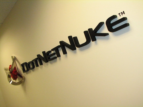 DotNetNuke Logo on the Wall