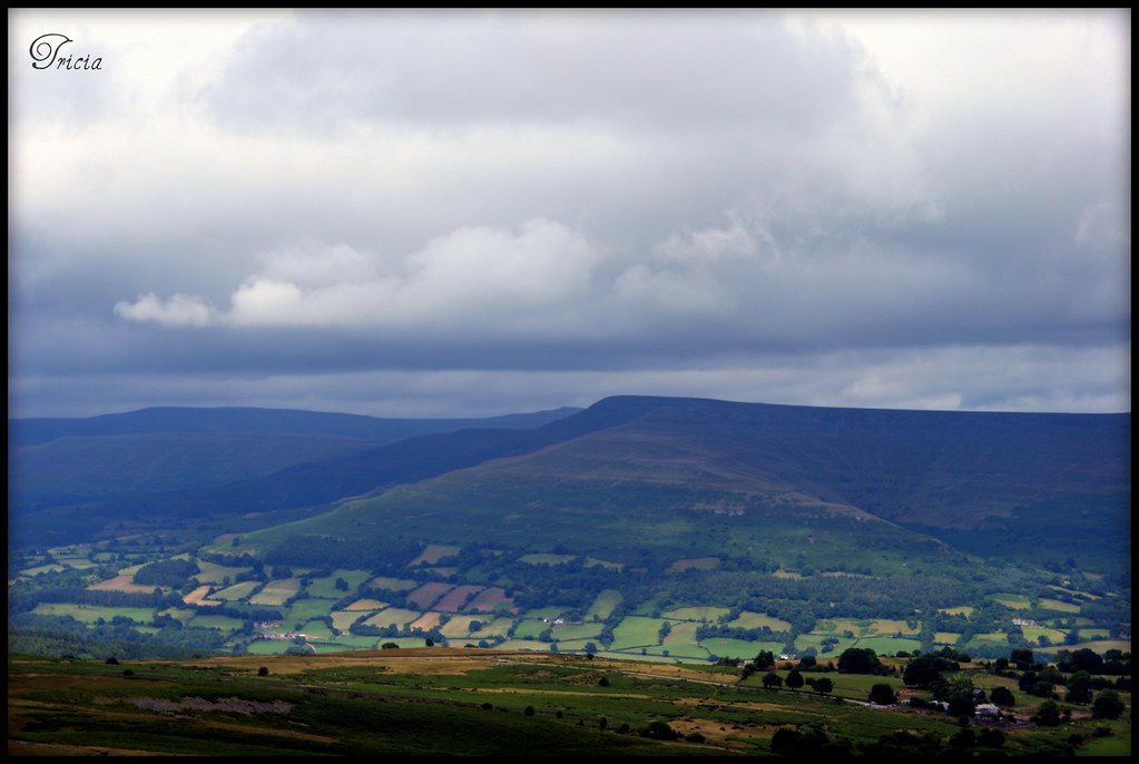 Moody skies