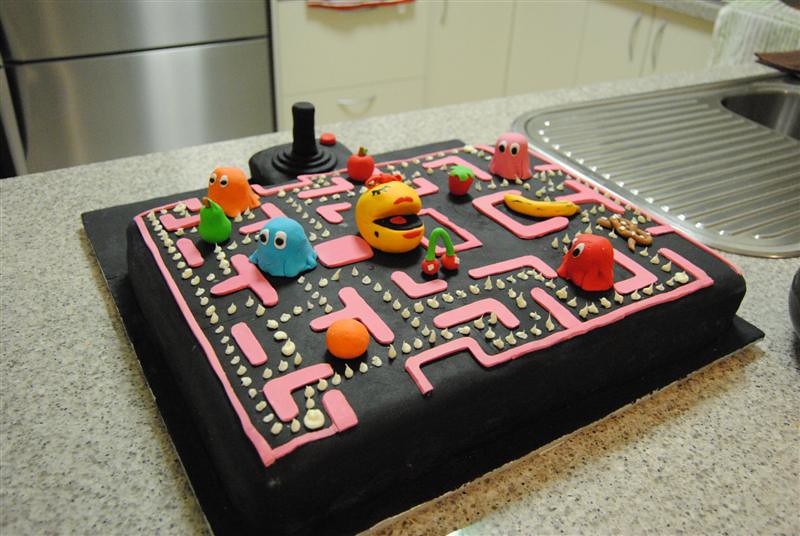 Ms Pac-Man Cake