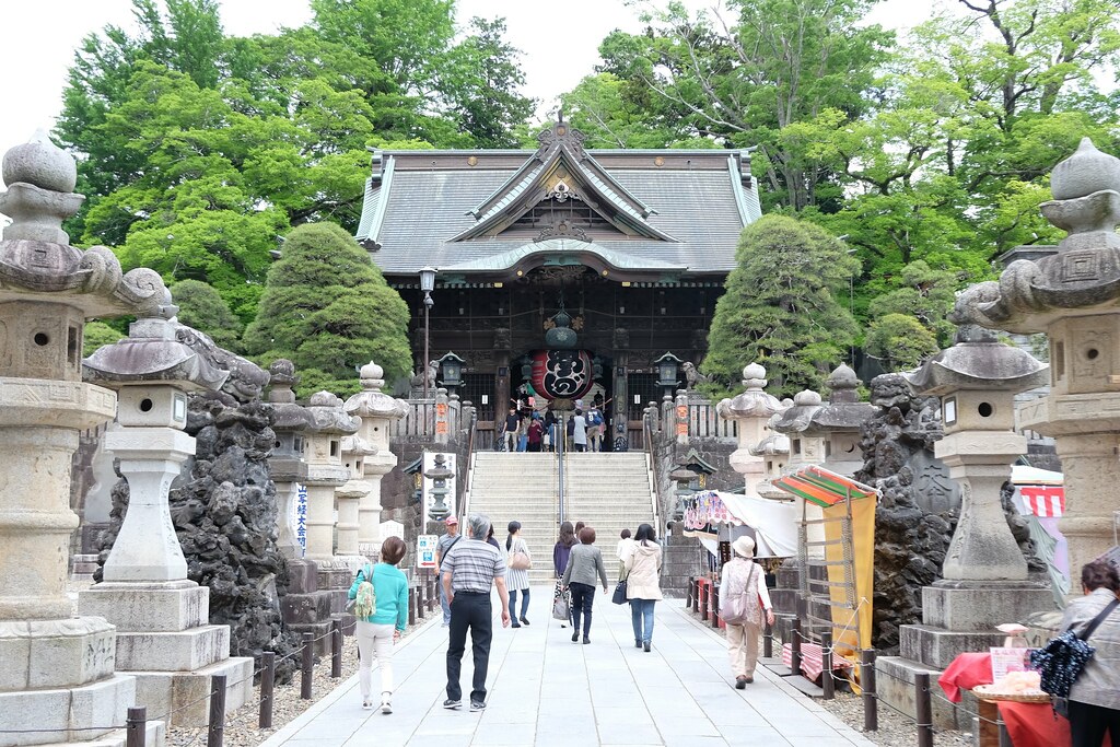 Niomon Gate in Naritasan Shinshoji Temple