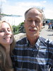 Dad and Sandy at Niagara Falls