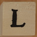 Stamp letter L