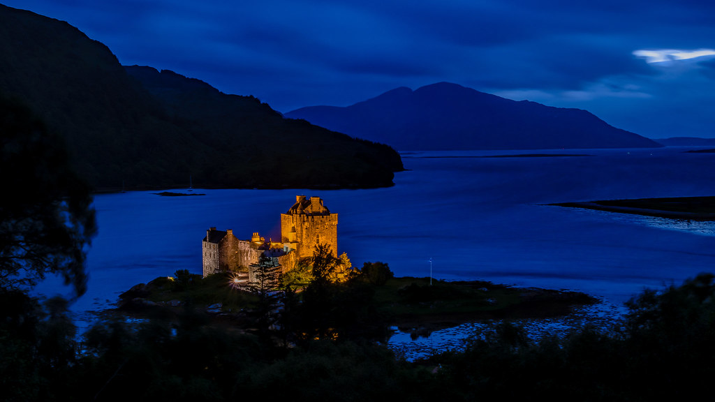 Blue Night at Loch Duich