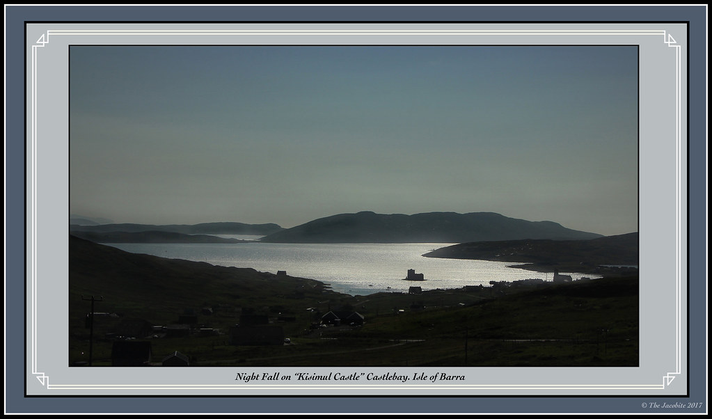 Night Fall on "Kisimul Castle"