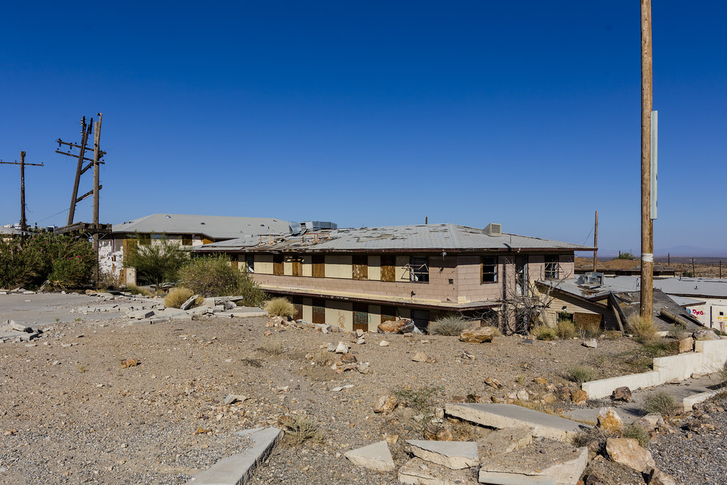Abandoned Boron Federal Prison.