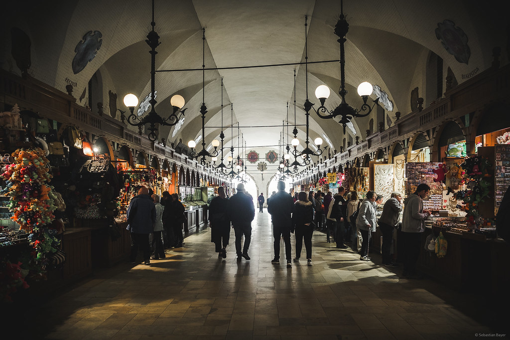 Krak&oacute;w Cloth Hall - Krakow, Poland