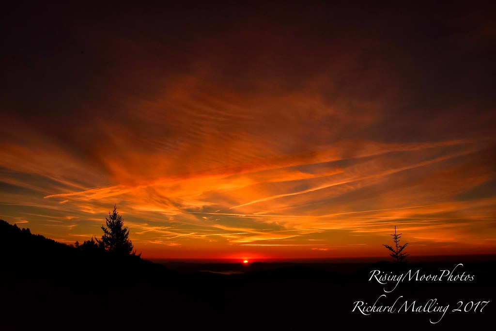 Sunrise On The Blue Ridge Mountains