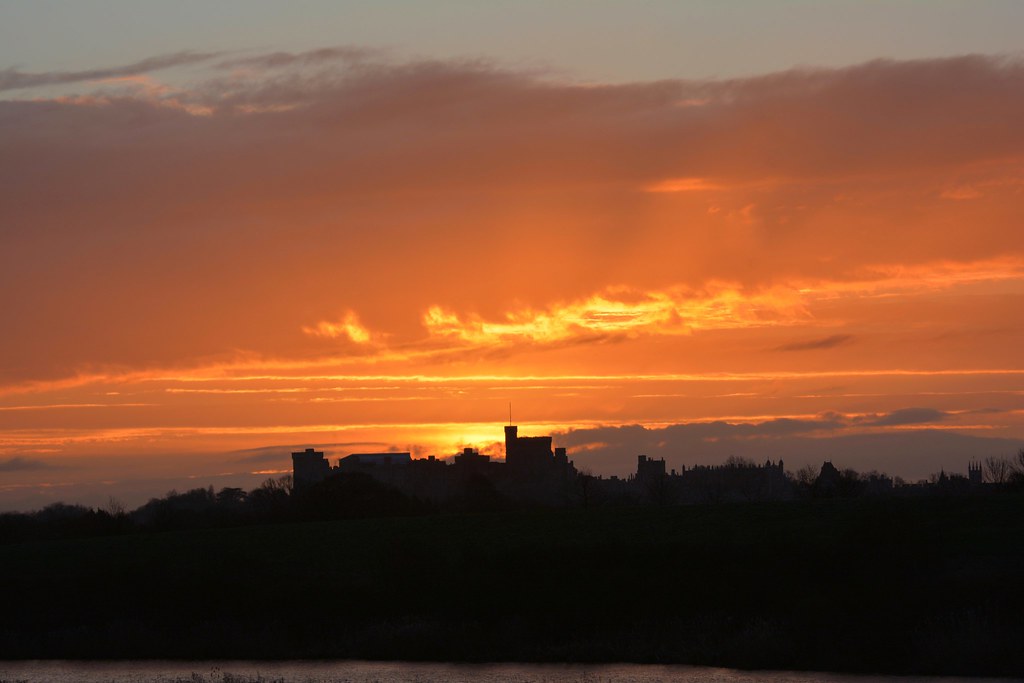 Flaming dawn