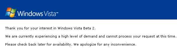 windows vista beta 2