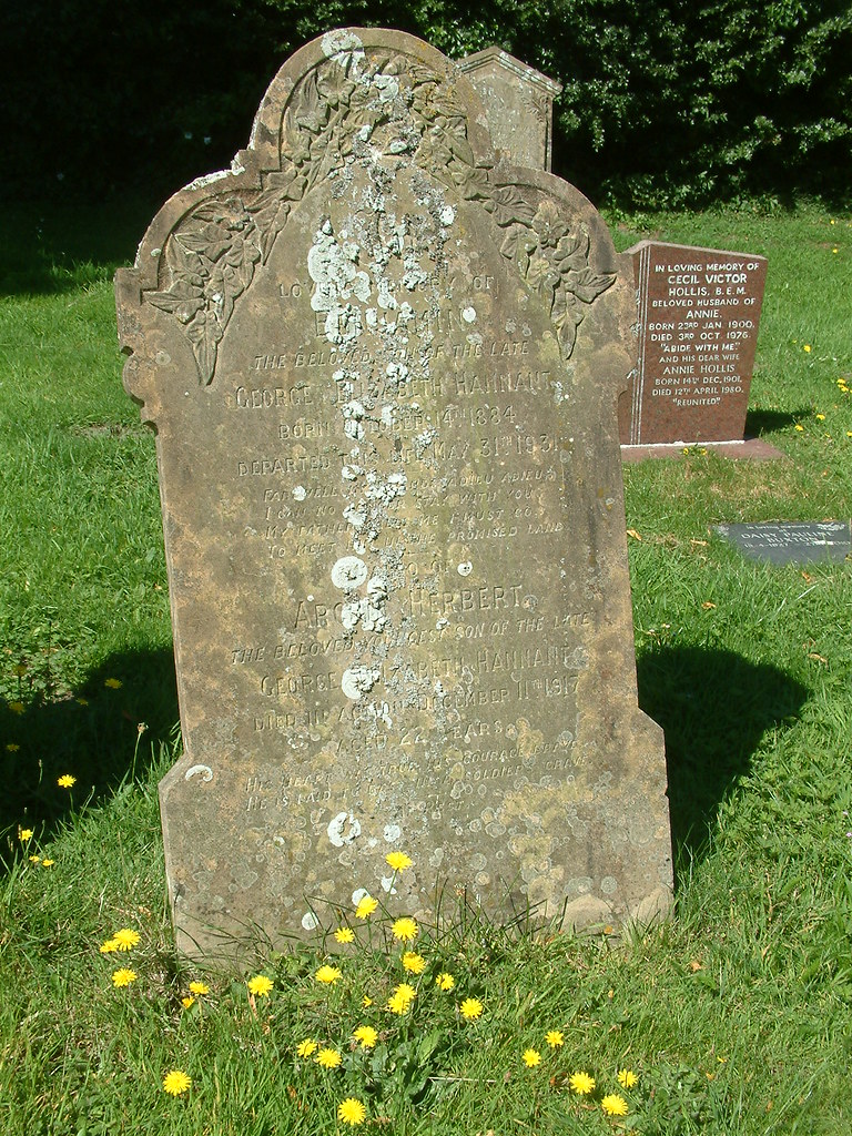 Archie Herbert Hannant - Died in Action 1917