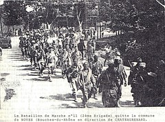 Provence 1944: BM XI quittant Noves (13)