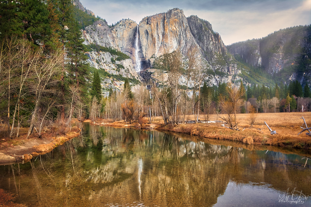 Reflection - Yosemite Falls