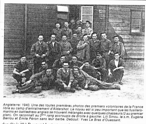 1940 - Aldershot - Fusiliers Marins