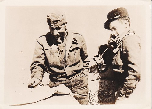 1942 - Soldat Polonais et soldat 13 DBLE à Bir Hakeim - Col. Grégoire Payelle