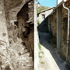 194 Bataillon de Marche 21 dans le Village de Maurion, Vallée du Cairos-Authion - FB ForcesFrançaises avec Francesco Baru Barucci (photo actuelle)