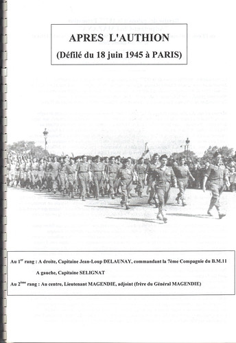 BM XI- Défilé du 18 Juin 1945 à Paris