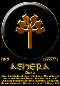 #29-Ashera - from my Goëtia deck