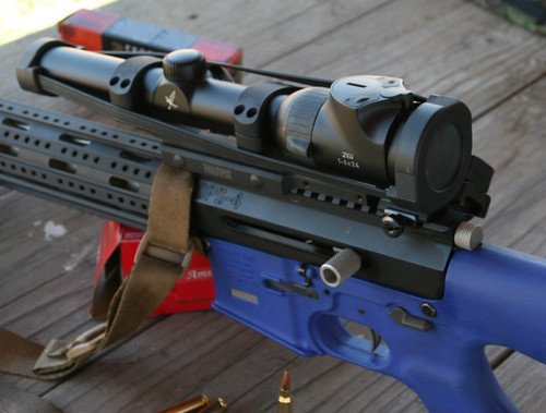 Full view of Swarovski Z6i 1-4 scope