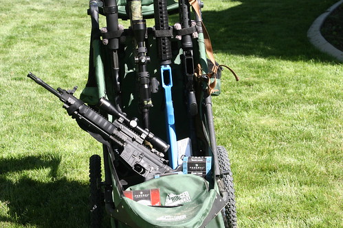 Rugged Gear 4-gun gun cart 1