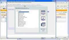 HandySoft BizFlow Advanced Reporting - select data domain
