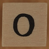 Stamp letter O