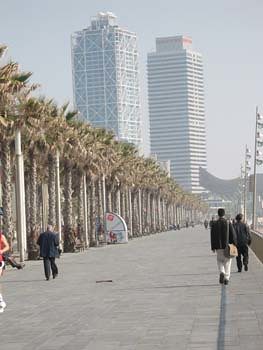 Barcelona Boardwalk