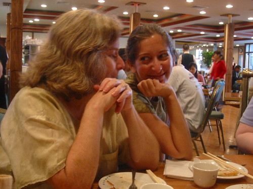 mom and daughter