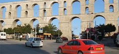 Roman    Aquaduct in Kavala Greece