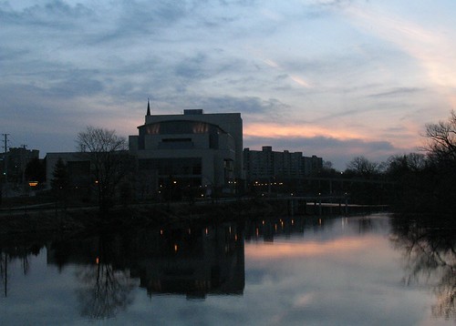 River Run Centre and the Speed River