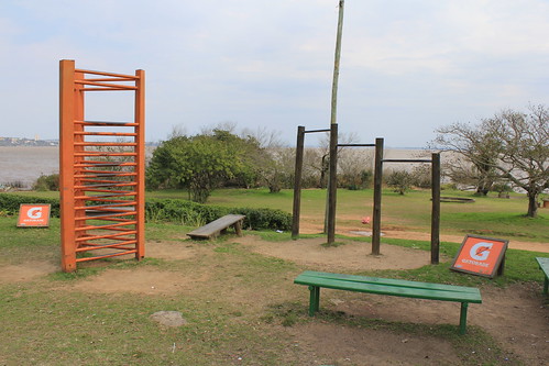 Workout playground by Lake Guaíba
