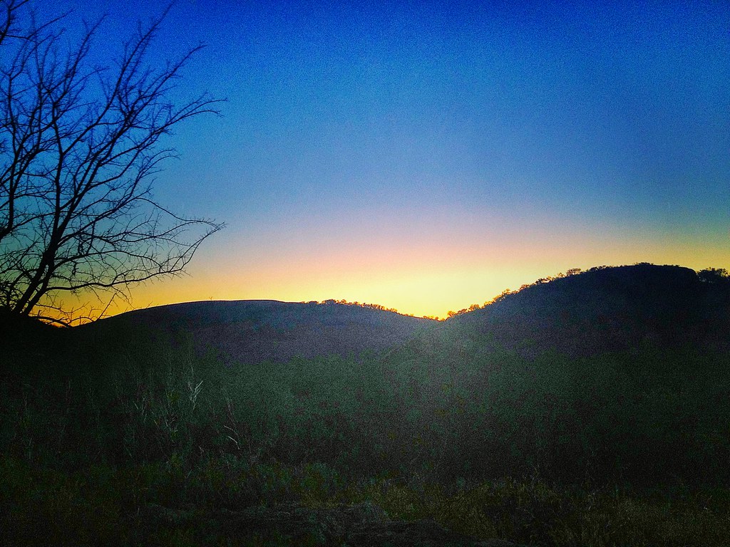vintage sunset