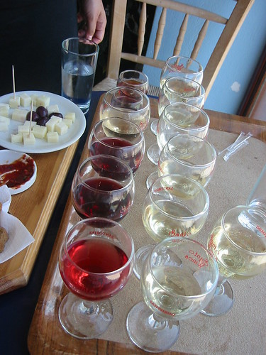 Santo Wines Wine tasting - the not-so-good stuff